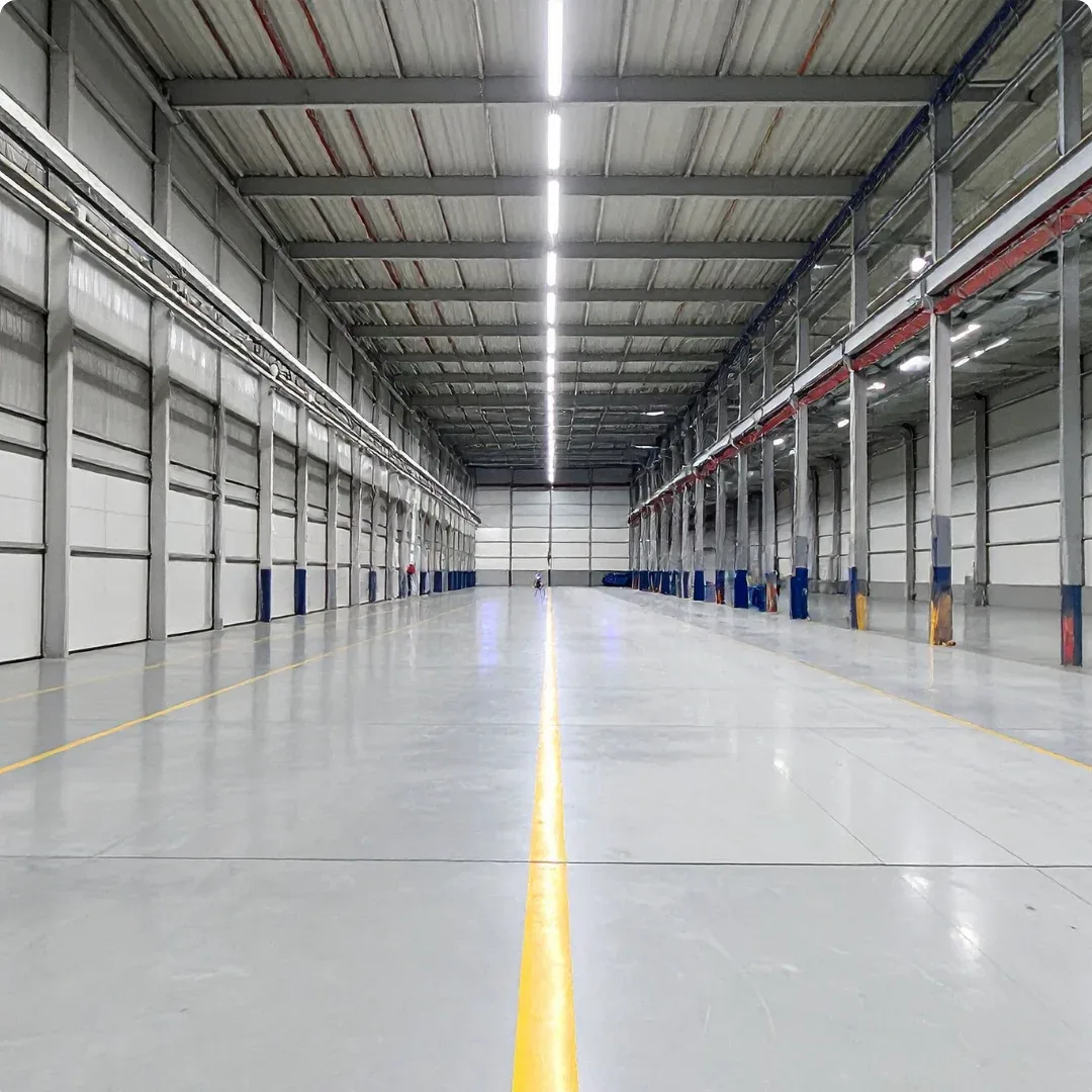 Espacio comercial despejado después de un vaciado